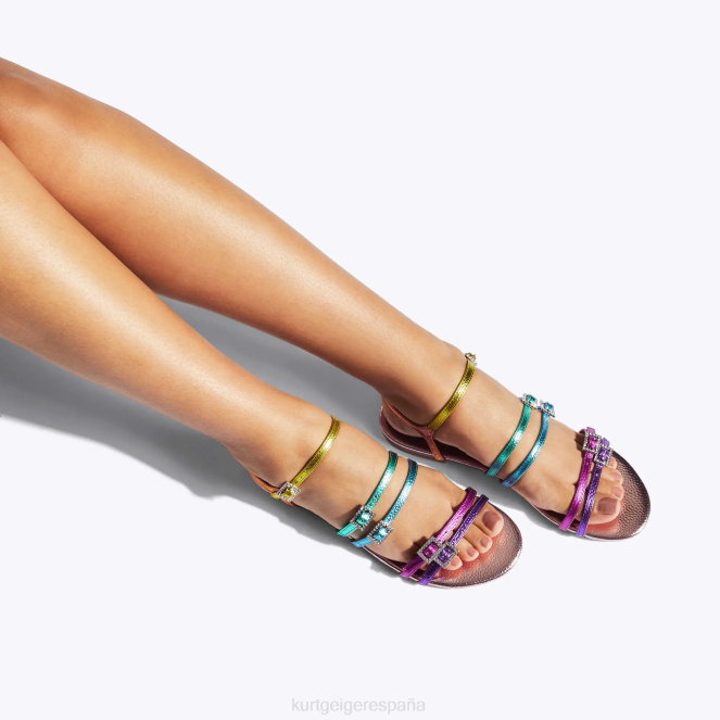 Kurt Geiger mujer sandalia plana london pierra 2LPR224 | calzados varios/otros